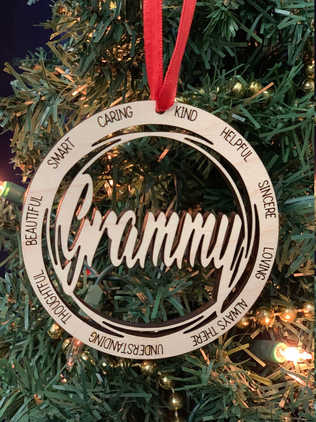 Grammy Christmas Ornament 