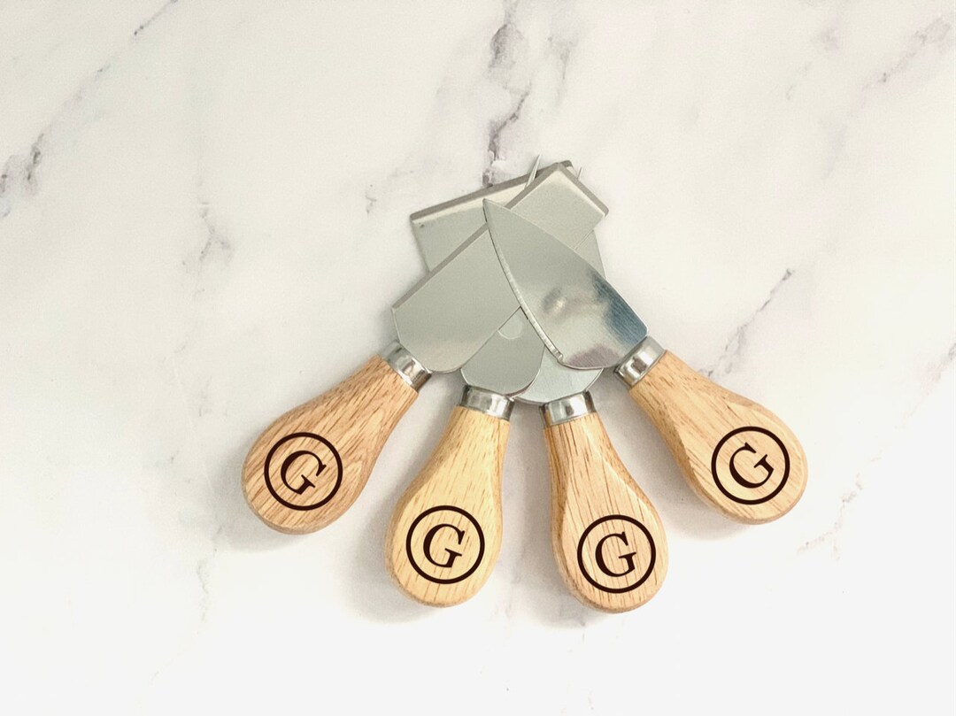 Personalized, Cheese Knife Set, Cheese Knives, Gift for Mom, for