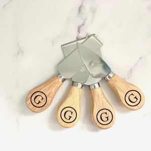 Personalized, Cheese knife set, cheese knives, gift for mom, for housewarming, cheese spreader, wedding gift for couple, charcuterie knives
