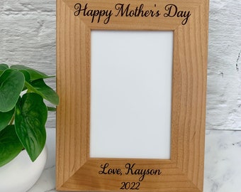 First Mother’s Day gift from baby, Mother's day frame, New mom, Personalized gifts for mom, Engraved mom gift, personalized picture frame
