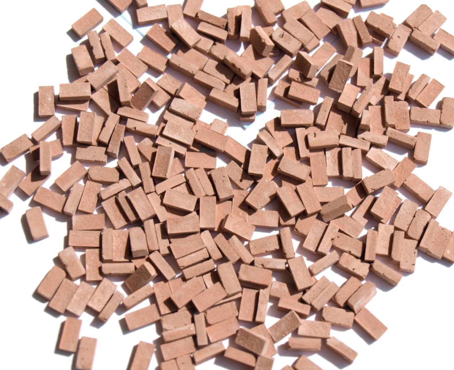 300 Brown Miniature Bricks O scale 148 for dolls house Etsy
