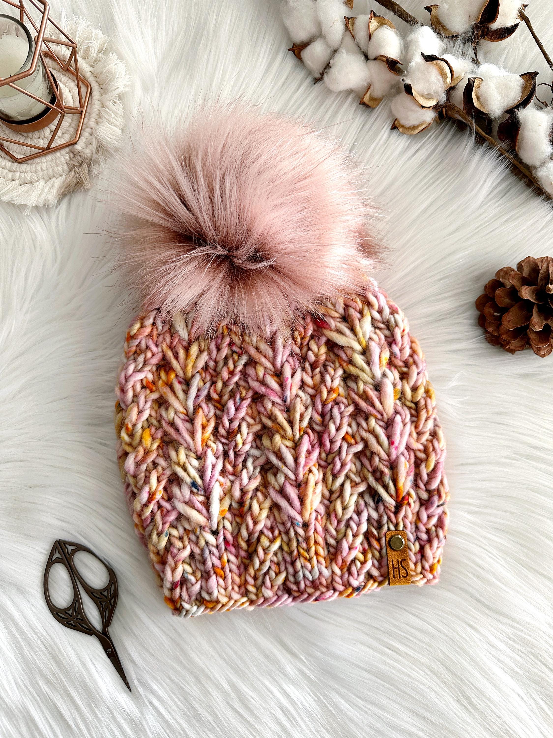 Tuque rose Canada