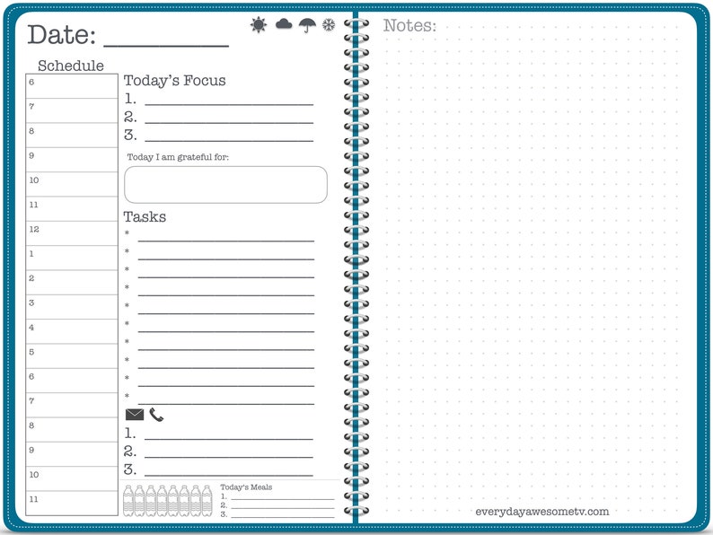 2020/2021 Teacher Planner for Microsoft OneNote Teal 14 | Etsy
