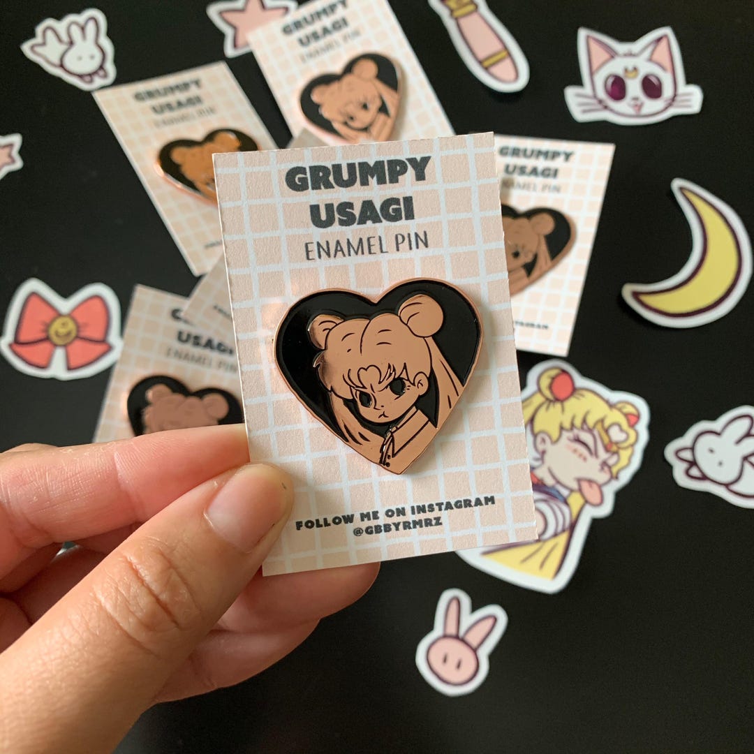 Grumpy Scout Pin - Etsy