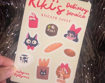 Kiki Sticker Sheet