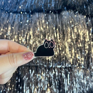 Little Black Cat Pin