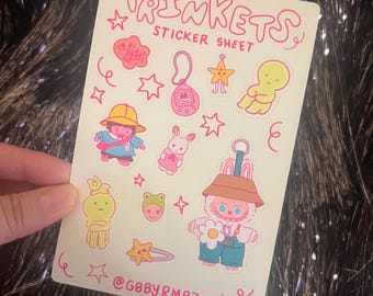 Trinkets Sticker Sheet