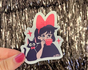 Kiki and Jiji Sticker
