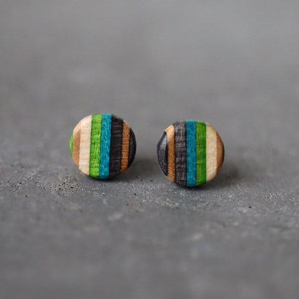 Openwork Circle Stud Earrings in Silver 925 | Lora&Moi