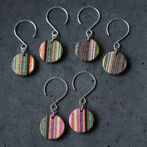 BALLOON Skateboard Dangle Earrings image 4