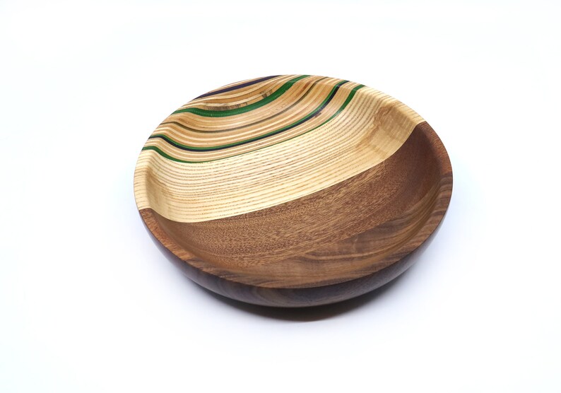 Skateboard & Mixed Wood Dish image 5