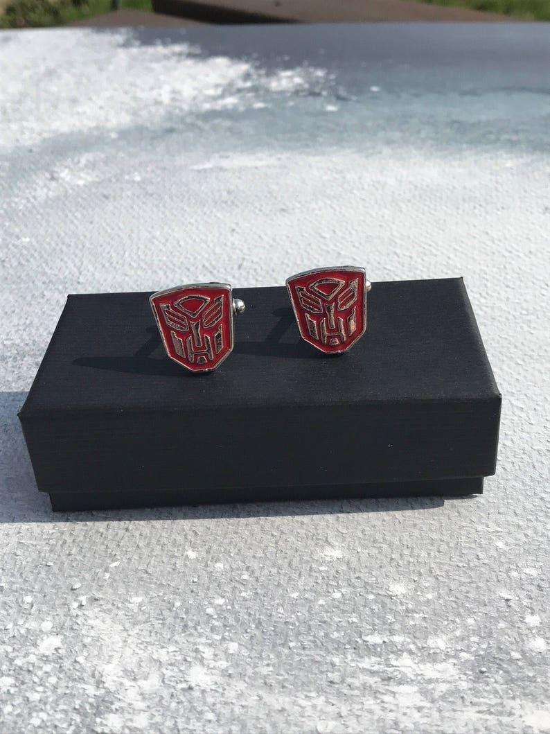 Transformers Cufflinks transformers Transformers gifts Father/'s Day Gift Ideas super hero Mens gifts Silver cufflinks
