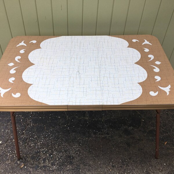 Mid Century 1950's Formica Table