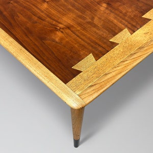 Restored Lane Acclaim Plateau Coffee Table With Drawer Mid Century Modern Danish Style Adjustable Coffee Table image 9