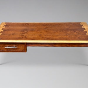 Restored Lane Acclaim Plateau Coffee Table With Drawer Mid Century Modern Danish Style Adjustable Coffee Table image 2