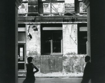 Under the arch.2009.Venice.Silver gelatin print 8x10 inches