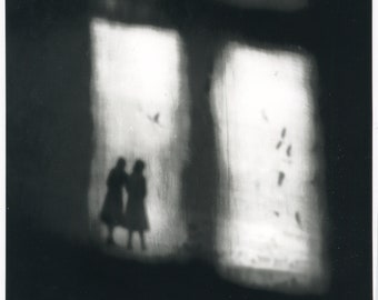 Silver Gelatin Darkroom Print, Window Photography, Fine Art
