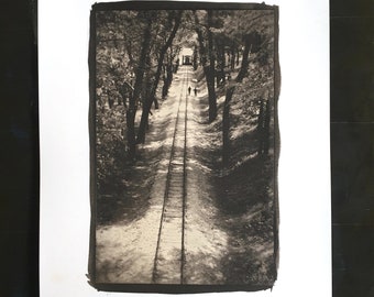 Track (c.1979).handmade print