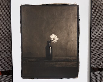 still life # 72, gum bichromate over palladium print 11x14 inches