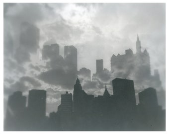 City of Ambitions (2003)-silver gelatin print 8x10 inches(multiple  darkroom exposure technique)