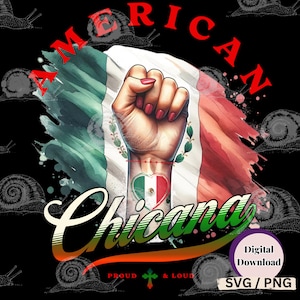 Spanish SVG PNG Files Digital Download Hispanic Culture,  American Chicana, Mexican Typography Design Multicultural Digital Art Pride Latino