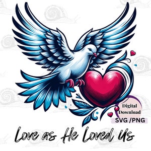 Christian Valentine SVG PNG, Christian Love Svg Png, Christian Svg, Religieux PNG Valentines Svg, Love Png, Christian Valentine Inclusivité