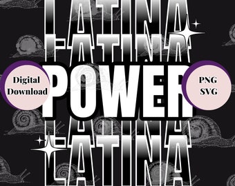 Latina Power Spanish Svg, Latina Png, Girl Power, Chingona SVG, Png, Chicana svg, Mexican Svg, Latina Af Svg, Spanish Png, Instant Download