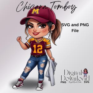 Mexican SVG PNG latina png file Chicana Tomboy Art Latina Mexicana tshirt mugs bags POD design mexican digital download latina png Bundle 4