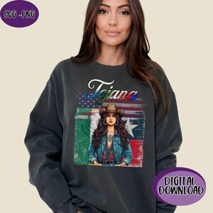 Spanish SVG PNG Files Digital Download Hispanic Culture,  American Tejana, Mexican Typography Design Multicultural Digital Art Pride Latina