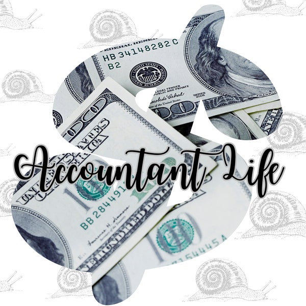 Digital download PNG, Profession, Accountant Life, Money Counting Numbers  PNG, Accountant Lover Gift PNG