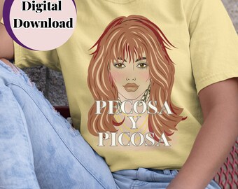 SVG mexicano, download digital latino PNG, Pecosa y Picosa Design Chicano Chicana Design Espanhol Citação Baixar fundo escuro / claro