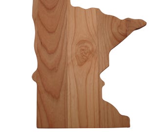 Minnesota Shaped Serving Board