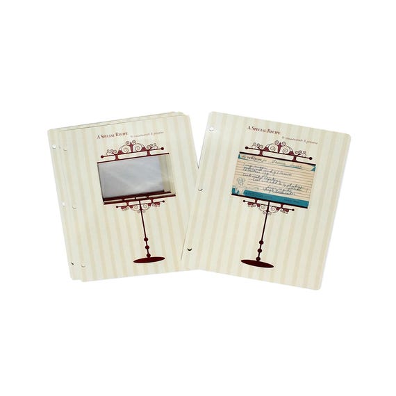 recipe card protectors for binder Recipe Card Protectors: Archival Storage for 3x5 & 4x6 Cards