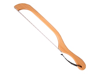 Oregon Alder Bread Slicer: Stainless Steel Blade, Ergonomic Handle