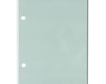 Recipe Card Plastic Sleeves: 2-Ring Binder Refill (4x6 or 3x5 in)