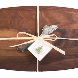 Walnut Cheese Board & Spreader