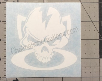 Oakley SI Skull Decal Sticker Tactical AP SI