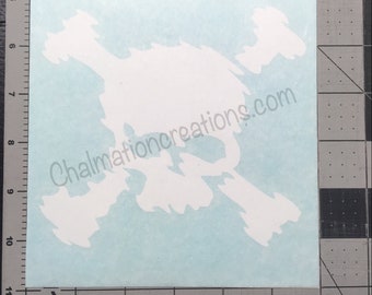 Oakley Scatter Skull Decal Sticker Tactical AP SI
