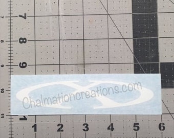 New Oakley X Metal Decal Sticker Tactical AP SI X Metal
