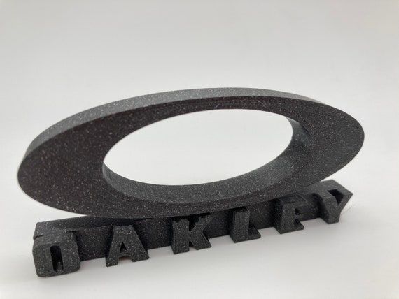 Custom 3D Printed Oakley Display Logo Plaque 