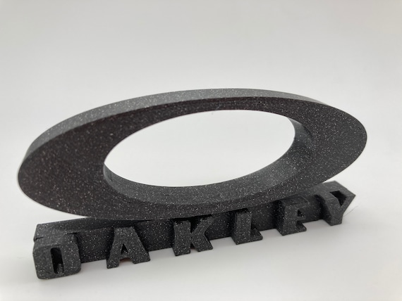 Custom 3D Printed Oakley Display Logo Plaque 