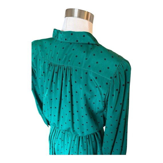 green polka dot shirt dress NatashasKitchen on LTK