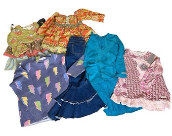 Niñas Sz 7/8 M - Paquete de seis piezas Naartjie Matilda Sara Sara