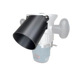 Bosch MRF01 fixed base hose adapter to multiple sizes, MR23EVS, MRF23EVS, MRC23EVSK, 1.25&quot;, 1-7/8&quot;, 2.25&quot;, 2.5&quot;, 4&quot;, Festool, Bosch