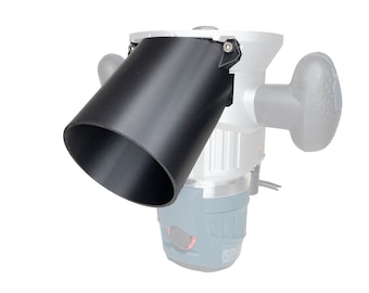 Bosch MRF01 fixed base hose adapter to multiple sizes, MR23EVS, MRF23EVS, MRC23EVSK, 1.25", 1-7/8", 2.25", 2.5", 4", Festool, Bosch