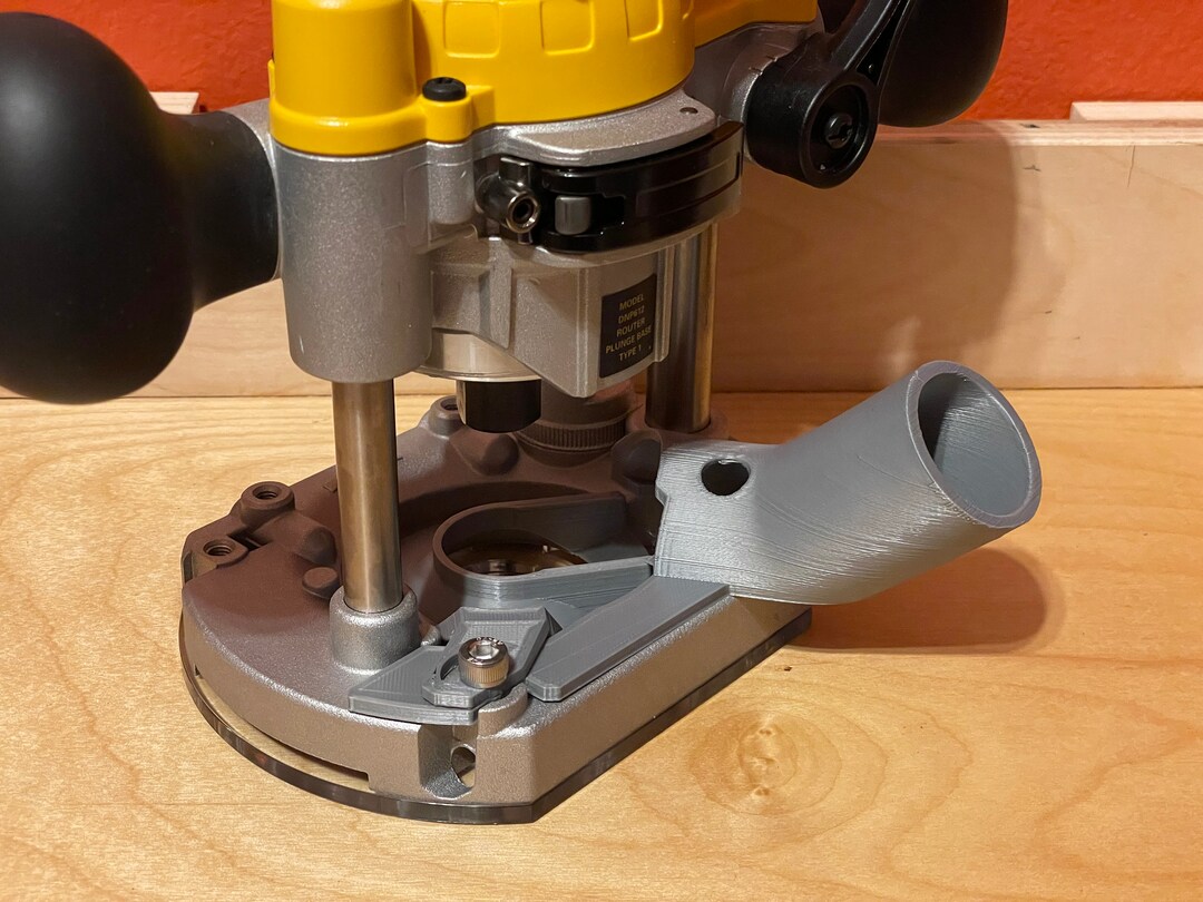Dewalt DCW600 & DWP611 Plunge Base DNP612 Hose Adapter to Etsy