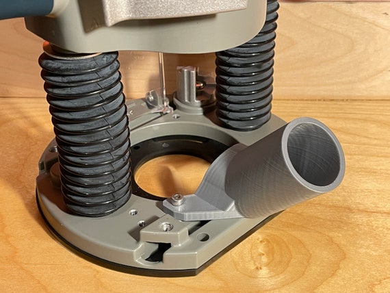 Bosch 1617 Plunge Router to 1.2 Vacuum 