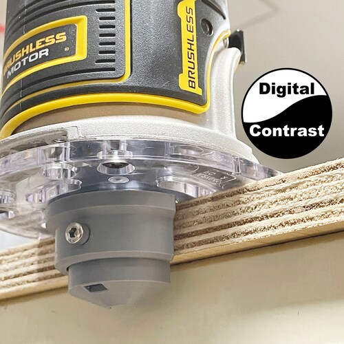 Dewalt DCW600 & DWP611 Trim Router Dust Cover Hose Adapter Etsy