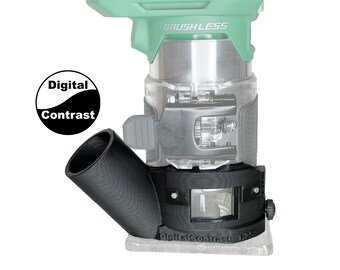 Hose adapter fits Metabo M1808DA trim router, choose from multiple sizes
