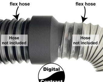 Hose adapters for xTool F2 Ultra and F1 Ultra laser engravers cutters